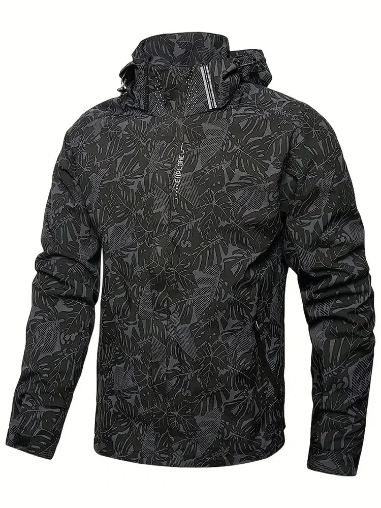 Windbreak Shell Jacket - Jaket Pria Kasual Anti Air Tahan