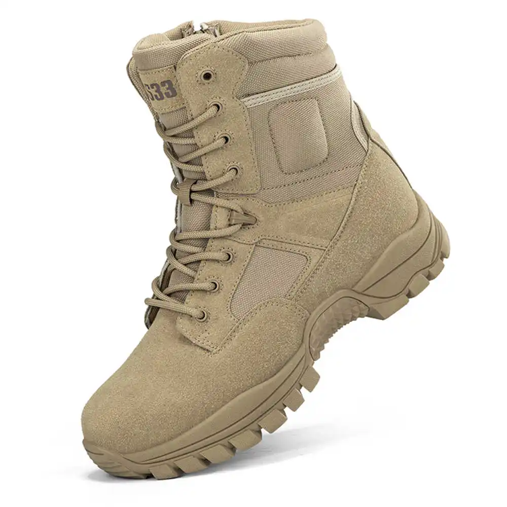 Street Fashion Canada - Sepatu boot kulit asli antiselip, sepatu