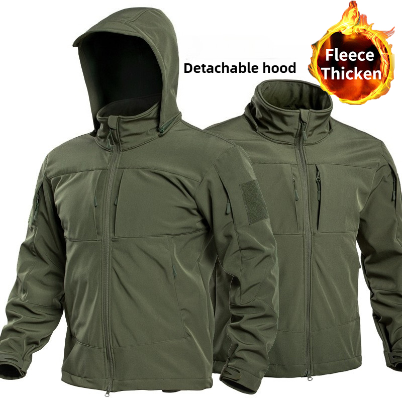 Windbreak Shell Jacket - Jaket Pria Operasi Khusus Militer Taktis