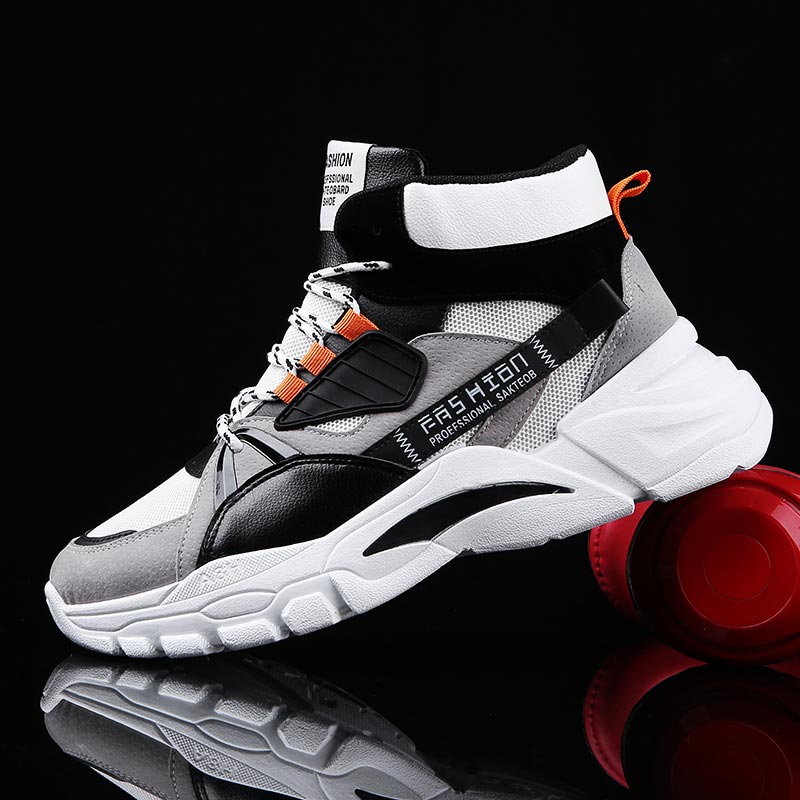 Street Fashion Name - Hightop Musim Panas Pria Sepatu Olahraga