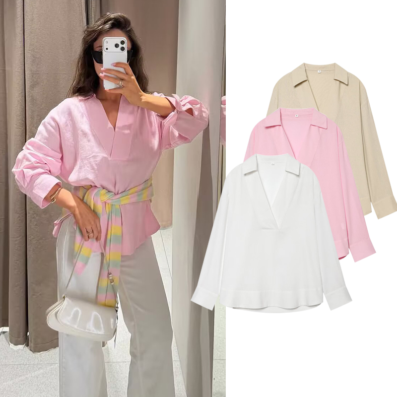 Street Fashion Youth - Kemeja Wanita Musim Gugur 2026 Model