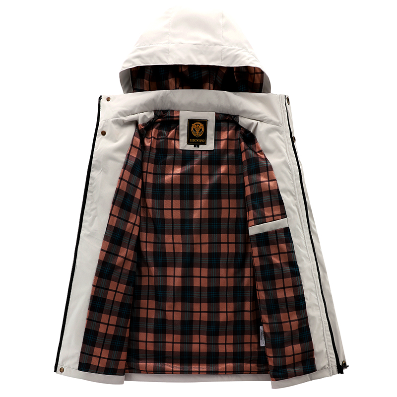 Jaket bertudung kasual pria, t - Windbreak Shell Jacket ulasan dan harga