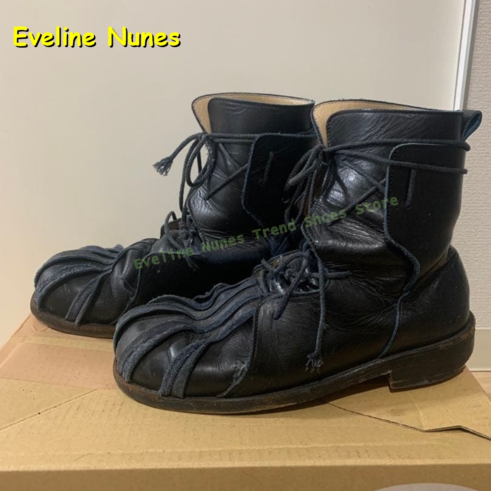 Sepatu Bot Vintage Wanita Kuli - Street Fashion Vintage ulasan dan harga