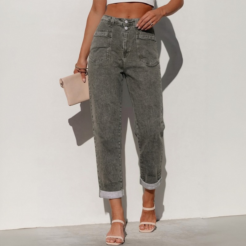 Celana Jeans Wanita Ukuran Bes - Street Fashion American ulasan dan harga