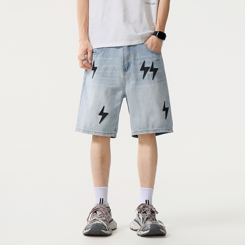 Celana Pendek Bermuda Denim Pa - Street Fashion American ulasan dan harga