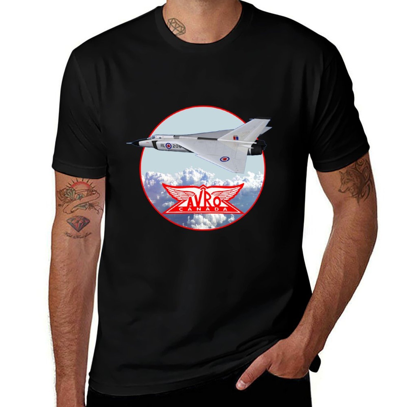 Kaos Avro Arrow Avro Canada, K - Street Fashion Canada ulasan dan harga