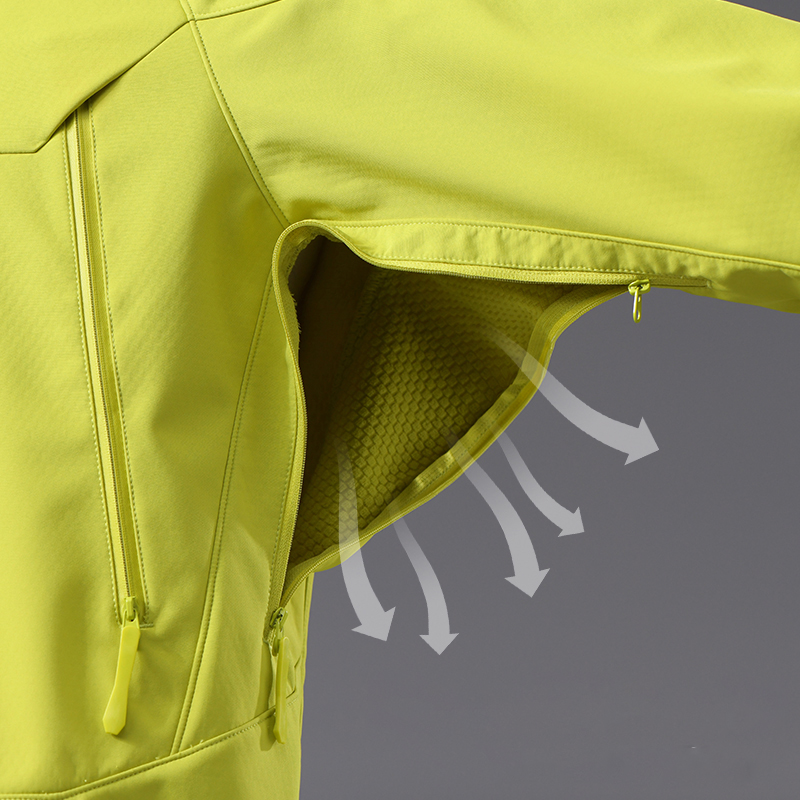 LNGXO Jaket Cangkang Lembut Ta - Windbreak Shell Jacket ulasan dan harga