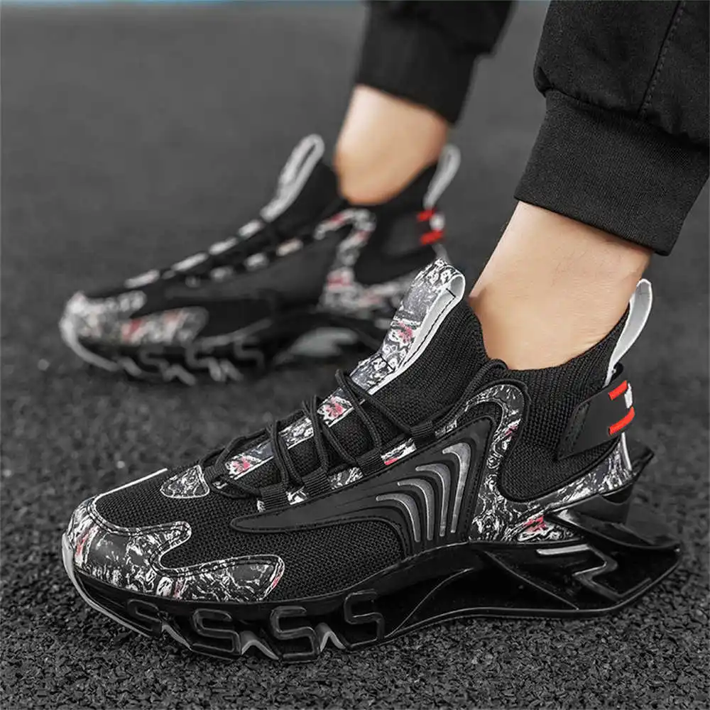 Blue Slipon sepatu bot panjang - Street Fashion Name ulasan dan harga
