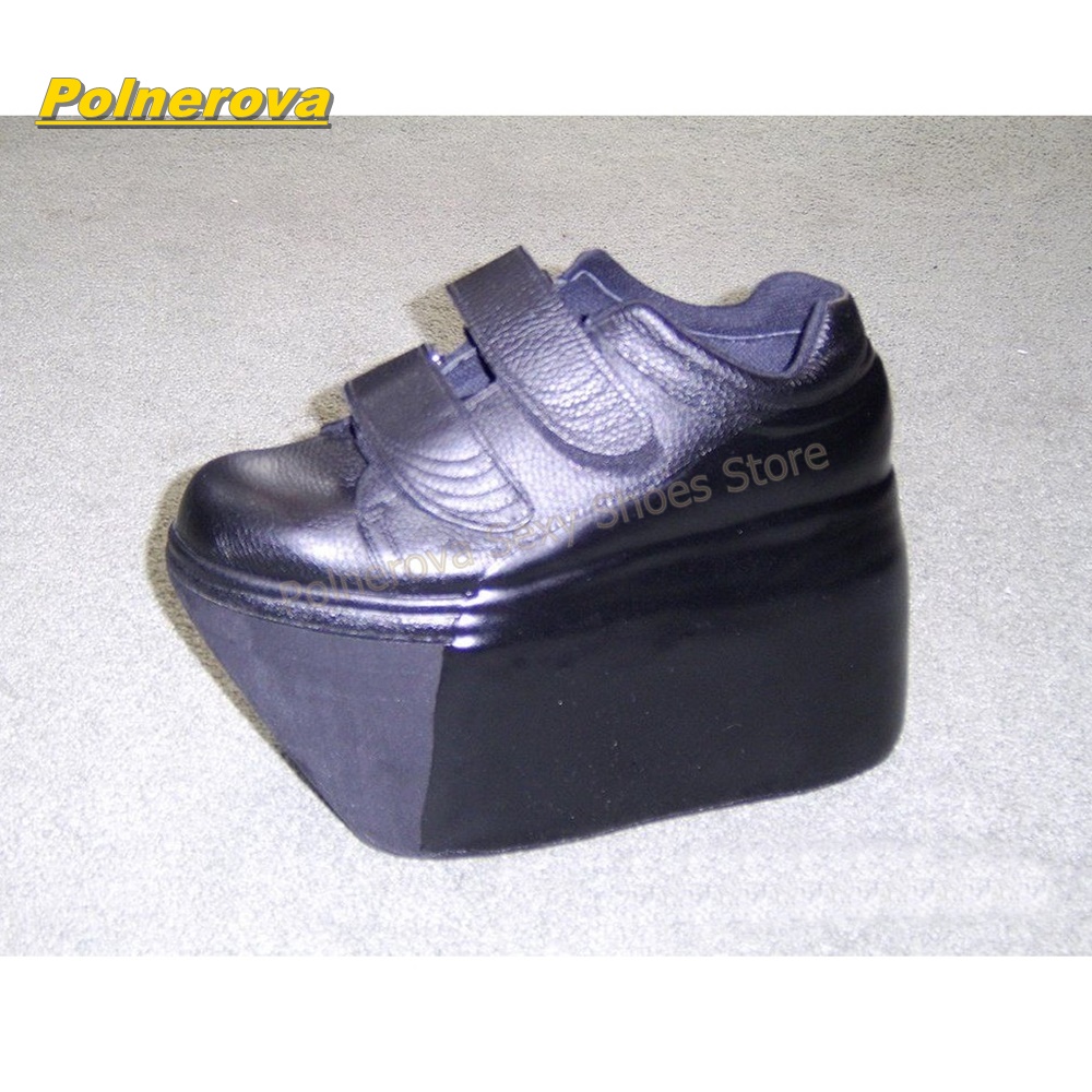 Sepatu Sneakers Platform Wedge - Street Fashion Vintage ulasan dan harga