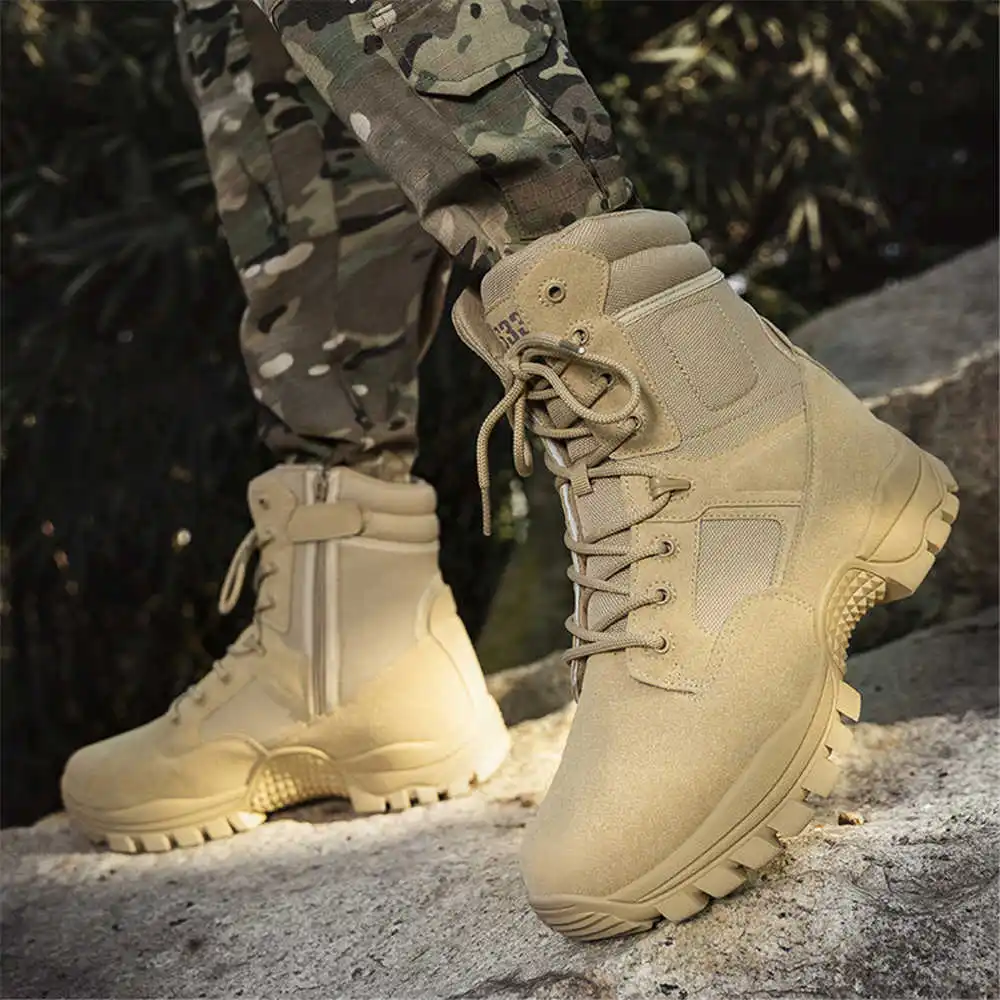 Sepatu boot kulit asli antisel - Street Fashion Canada ulasan dan harga