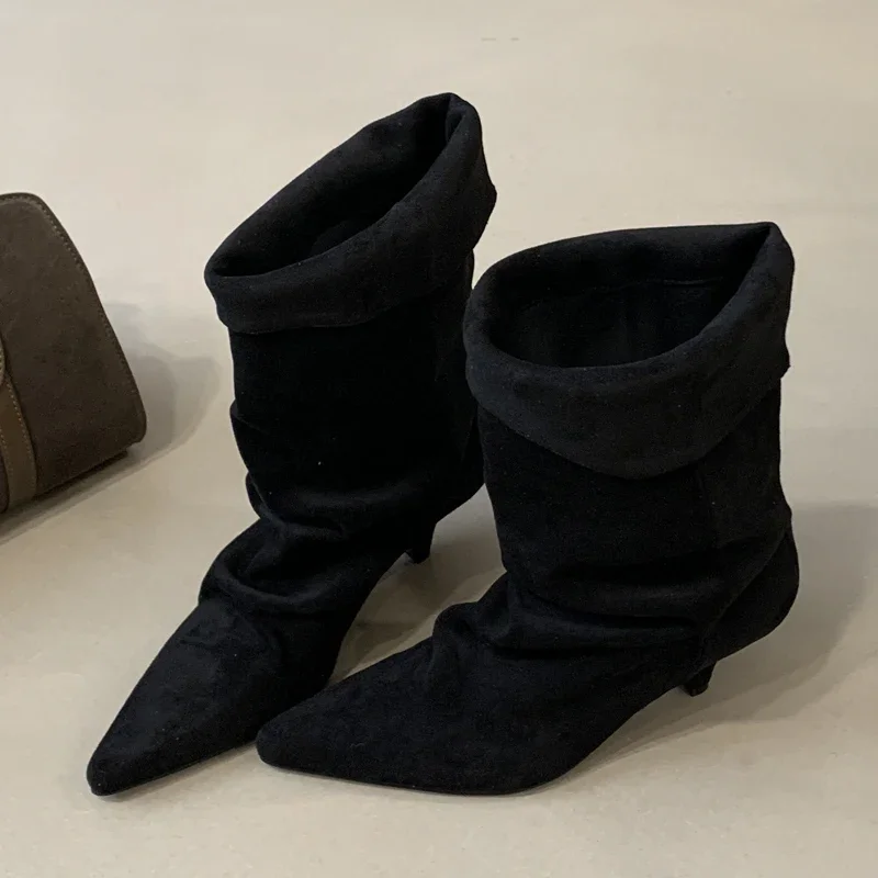 Aneikeh Sepatu Bot Pergelangan - Street Fashion Vintage ulasan dan harga