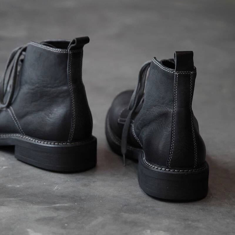 Sepatu Bot Pendek Pria Amikaji - Street Fashion American ulasan dan harga