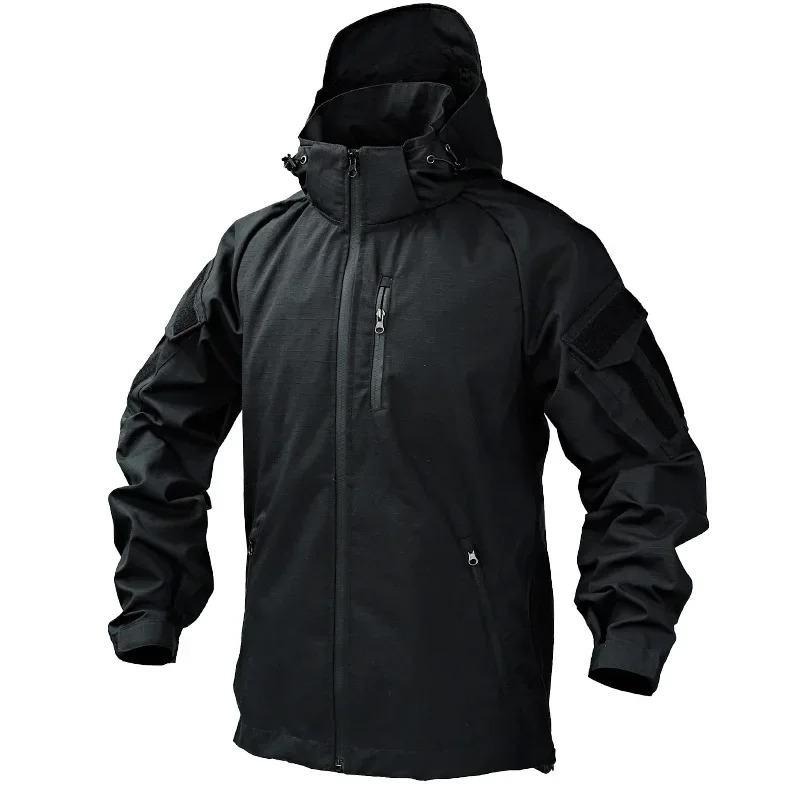 Jaket Taktis Outdoor Pria SP2, - Windbreak Shell Jacket ulasan dan harga