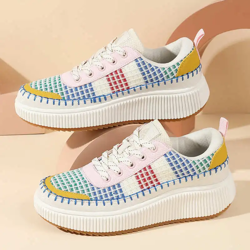 Sepatu kets flat wanita, sepat - Street Fashion Canada ulasan dan harga
