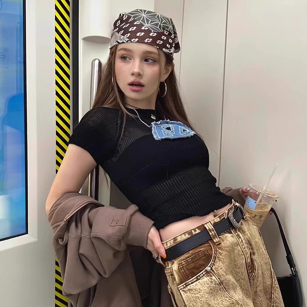 Hiasan Ikat Kepala Gaya Amerik - Street Fashion American ulasan dan harga