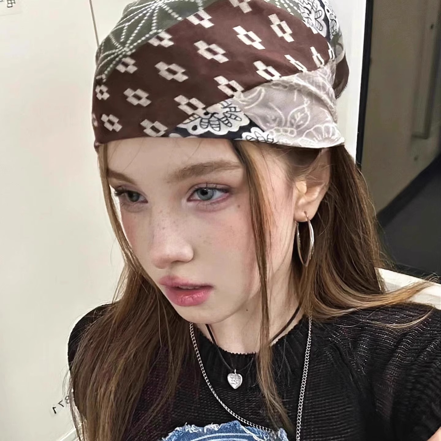 Hiasan Ikat Kepala Gaya Amerik - Street Fashion American ulasan dan harga