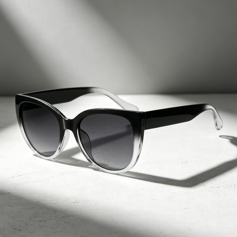 Kacamata Hitam Miopia Cat Eye  - Street Fashion Definition ulasan dan harga