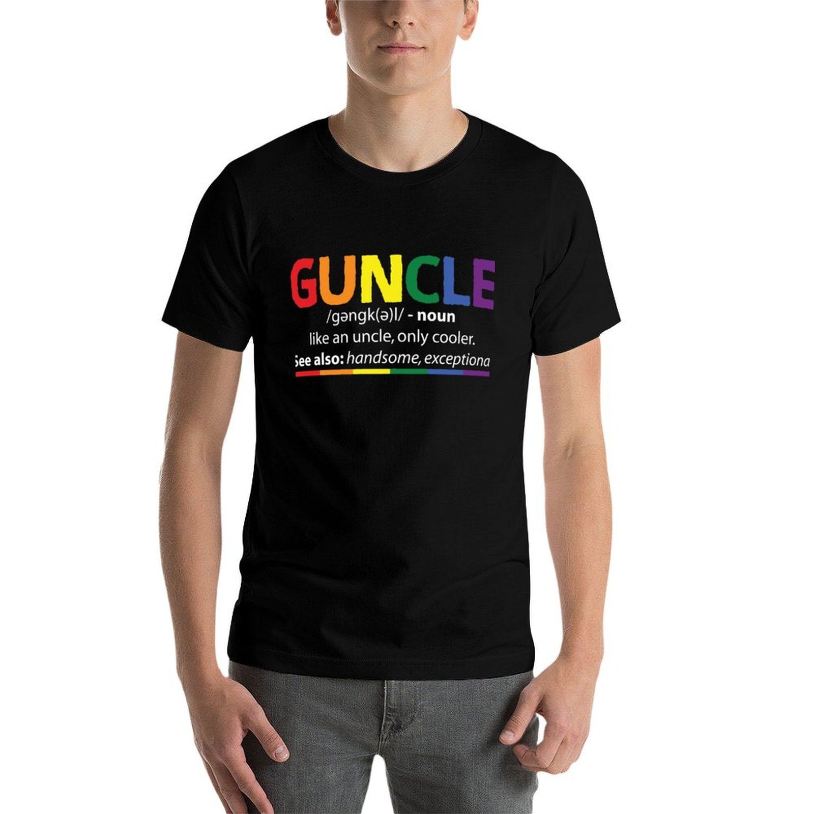 Guncle - Kaos Definisi Paman L - Street Fashion Definition ulasan dan harga