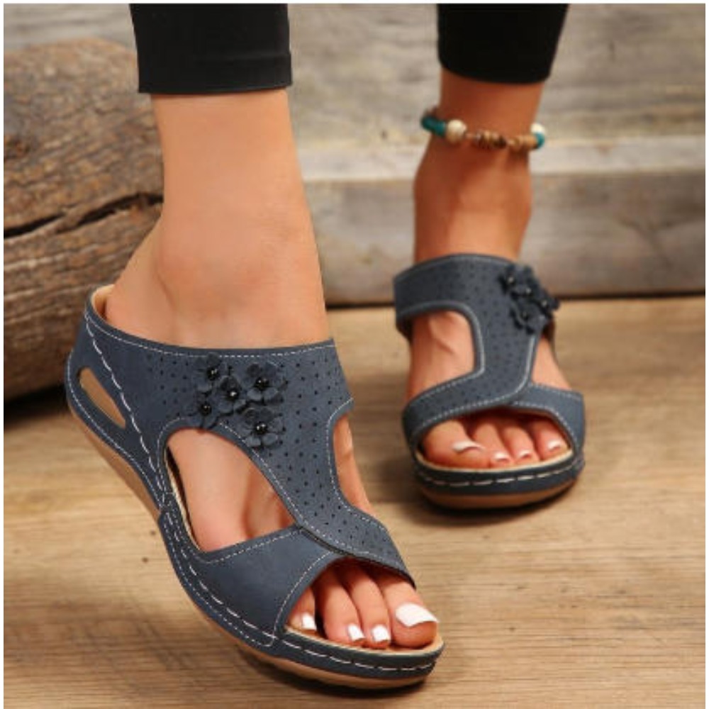 Sandal Wedges Wanita Musim Pan - Street Fashion Rome 2026 ulasan dan harga