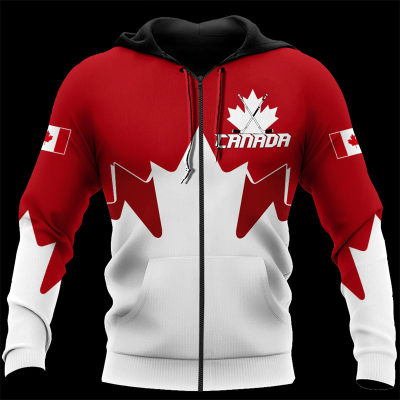 Hoodie ritsleting untuk pria w - Street Fashion Canada ulasan dan harga