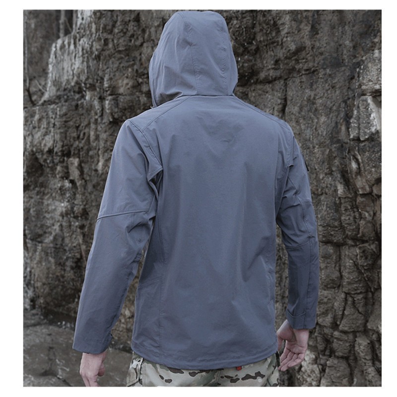 Jaket bertudung tahan angin pr - Windbreak Shell Jacket ulasan dan harga