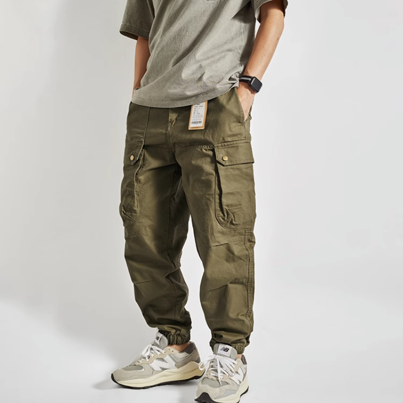 Celana terusan multi-saku pria - Street Fashion American ulasan dan harga