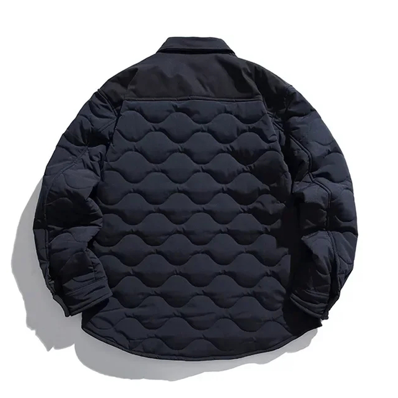 Jaket katun Vintage mantel kar - Street Fashion Erkek ulasan dan harga