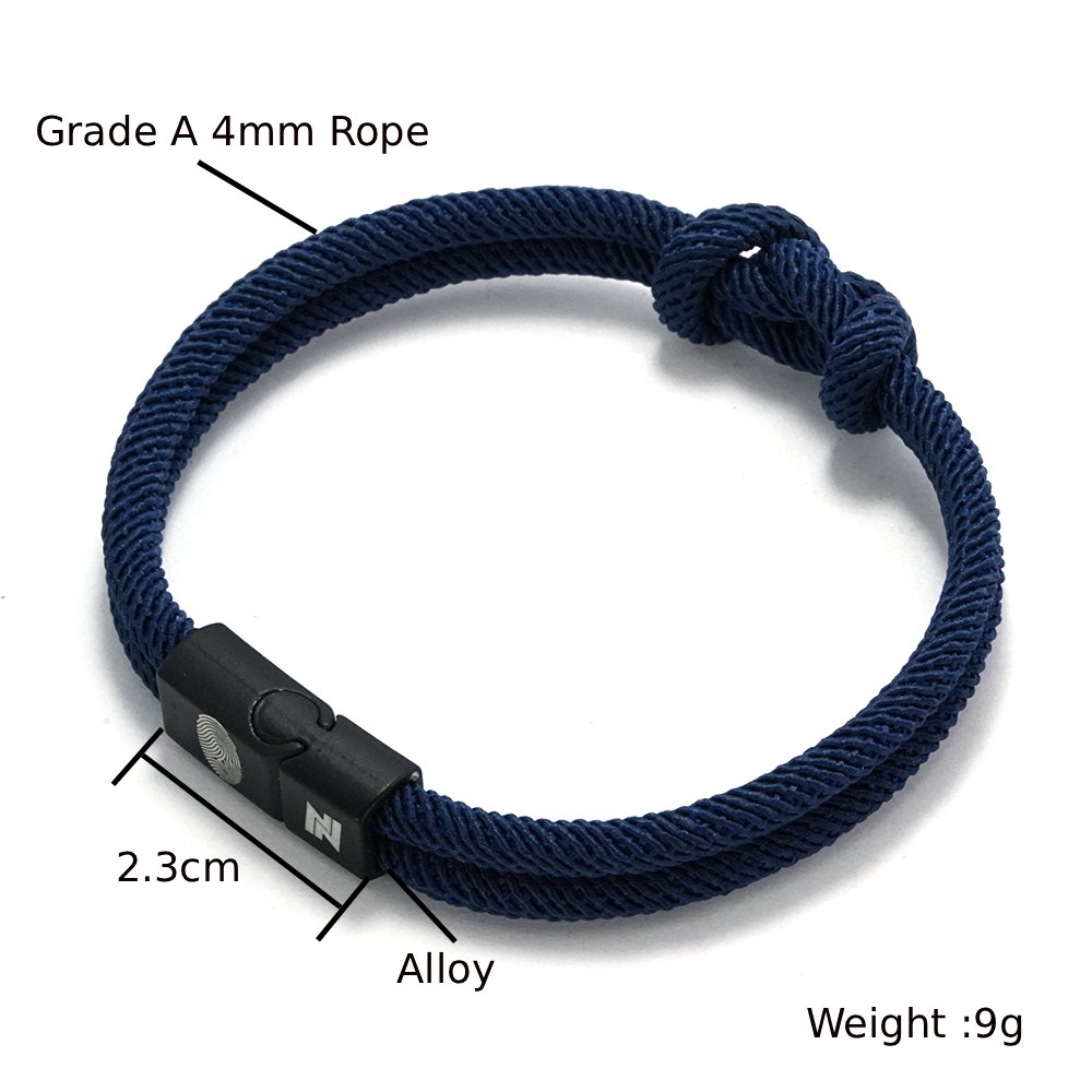 Gelang Pria Simbol Sidik Jari  - Street Fashion Of Milan ulasan dan harga