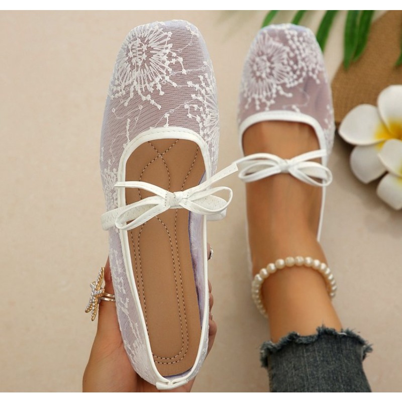 Sepatu Mary Jane Wanita Renda  - Street Fashion Rome 2026 ulasan dan harga