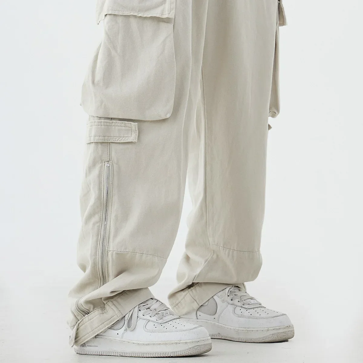 Celana Kerja Modis Multi-saku  - Street Fashion American ulasan dan harga