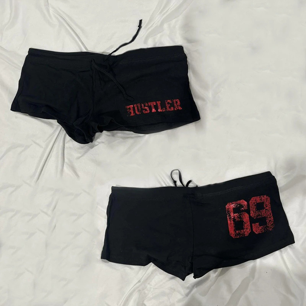 Celana Pendek Retro Punk Musim - Street Fashion American ulasan dan harga