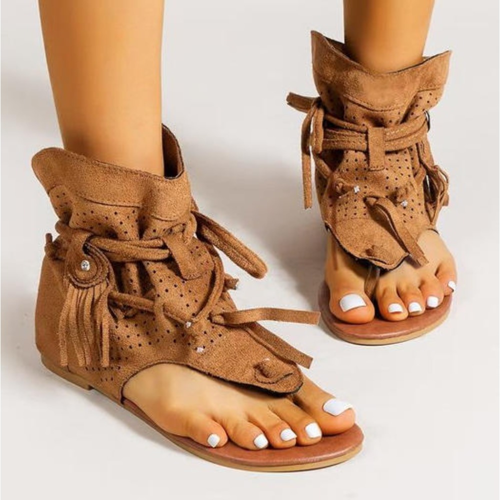 Sandal Retro Wanita Baru 2026  - Street Fashion Rome 2026 ulasan dan harga