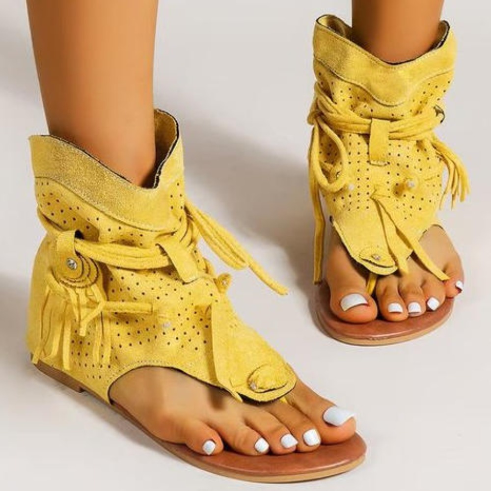 Sandal Retro Wanita Baru 2026  - Street Fashion Rome 2026 ulasan dan harga