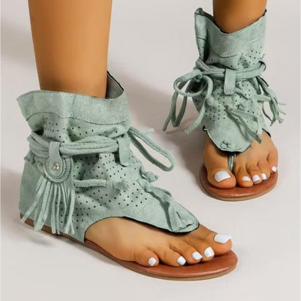 Sandal Retro Wanita Baru 2026  - Street Fashion Rome 2026 ulasan dan harga
