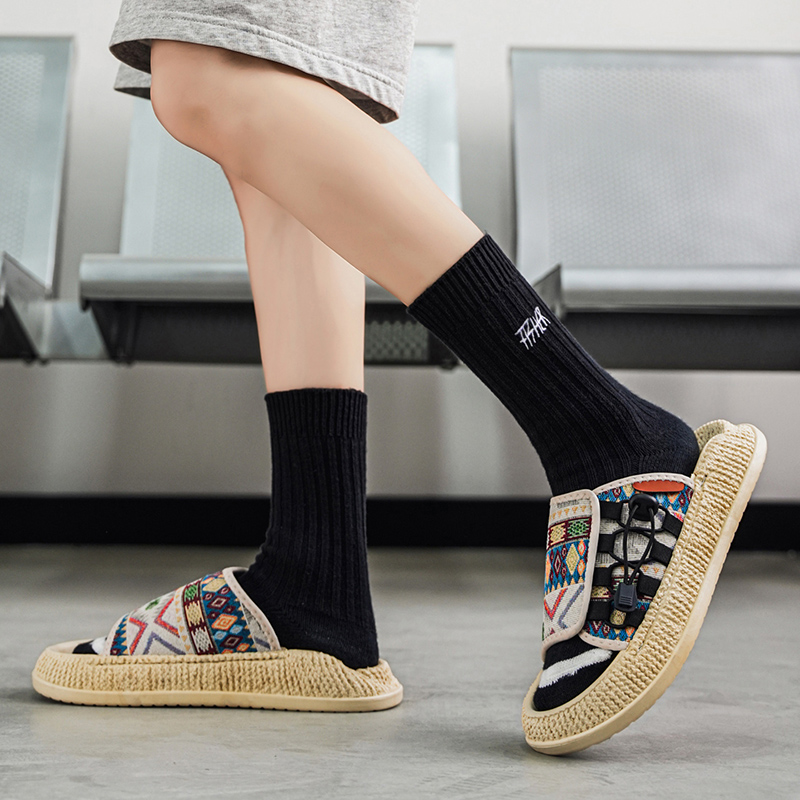 Sandal Pria Gaya Eropa dan Ame - Street Fashion American ulasan dan harga
