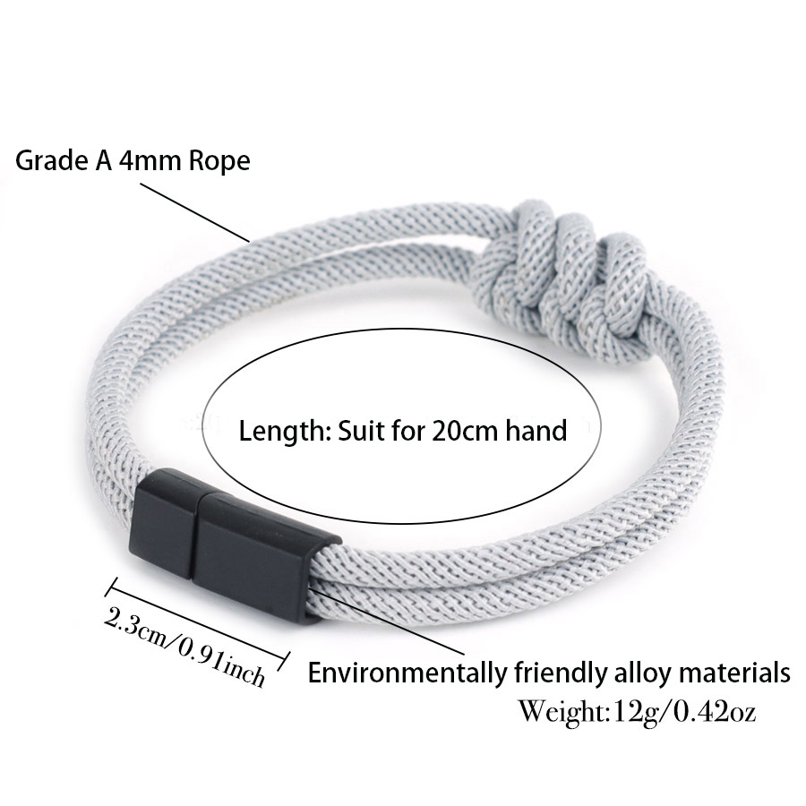Gelang Tali Pria Bergaya Benan - Street Fashion Of Milan ulasan dan harga