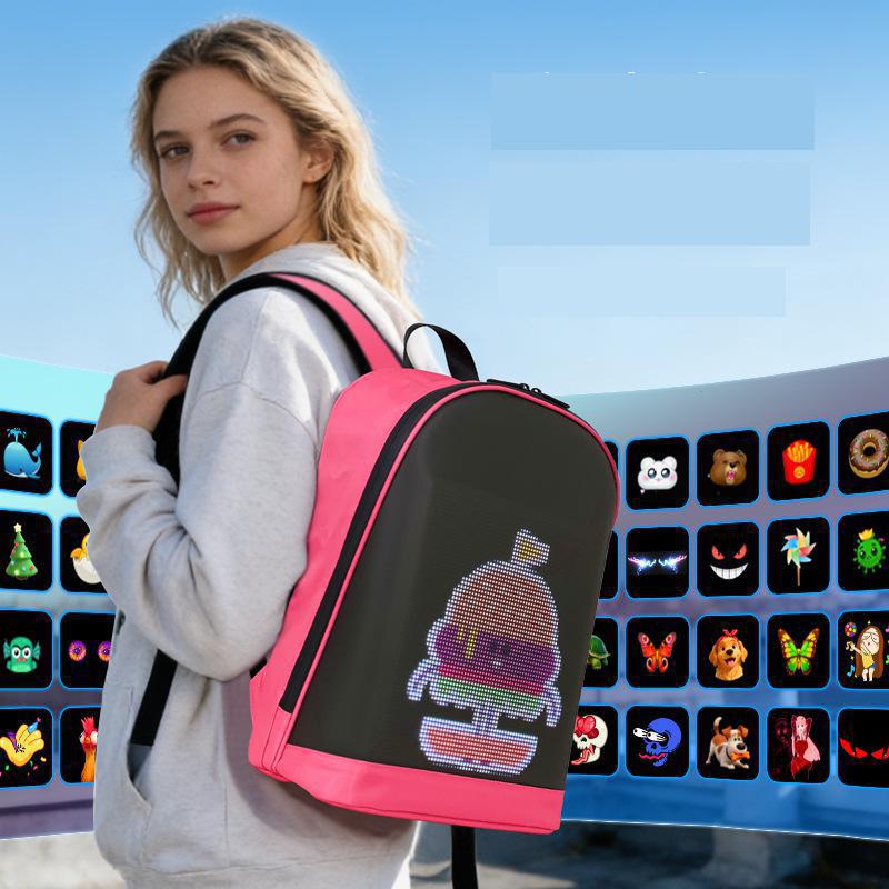Tas Ransel LED Trendy Street H - Street Fashion App ulasan dan harga