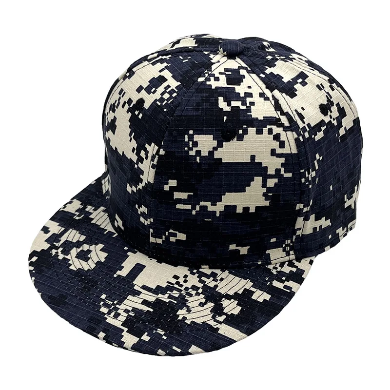 Topi Hip Hop Kamuflase Cetak D - Street Fashion Youth ulasan dan harga