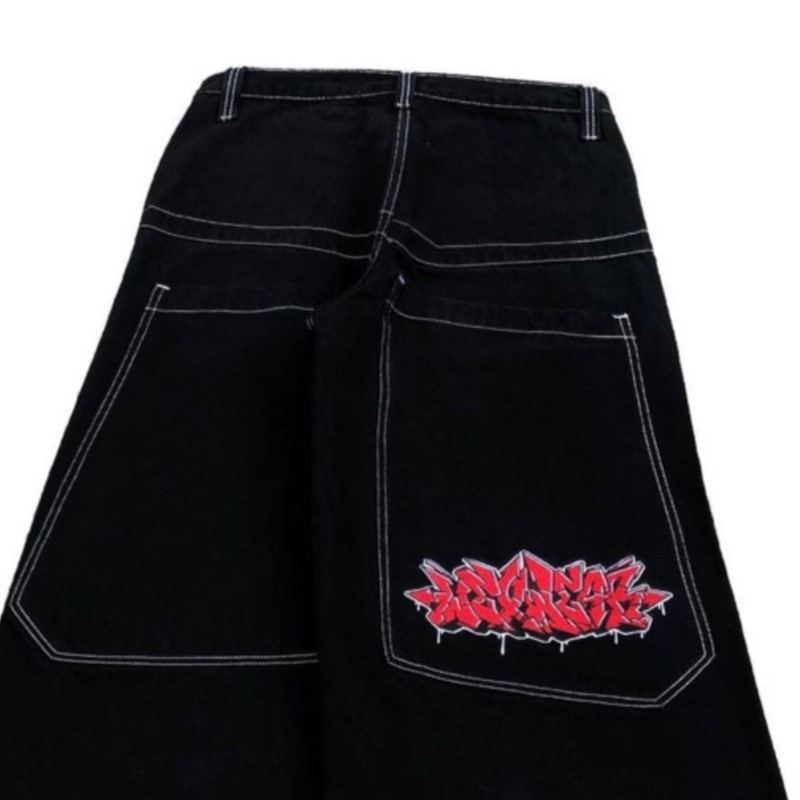 Celana Jeans Longgar Ukuran Be - Street Fashion American ulasan dan harga