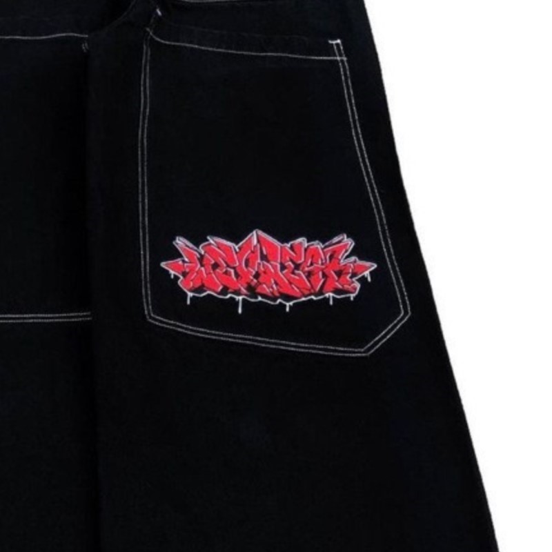 Celana Jeans Longgar Ukuran Be - Street Fashion American ulasan dan harga