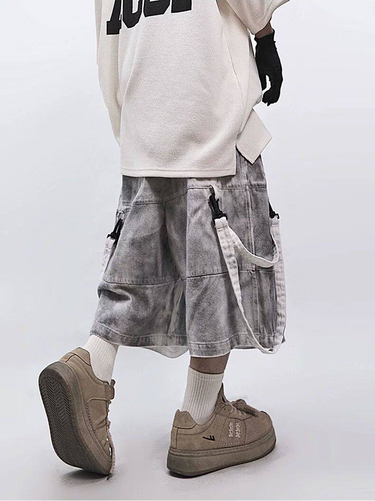 Celana Jeans Pria Retro Hip-ho - Street Fashion American ulasan dan harga